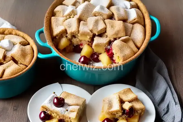 Cherry Pineapple Dump Cake