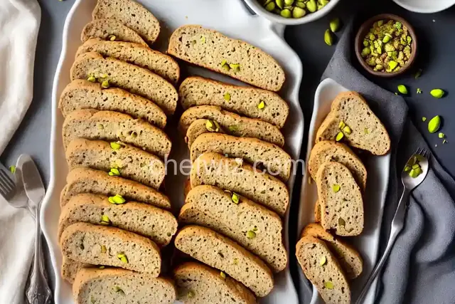 Cherry Pistachio Biscotti