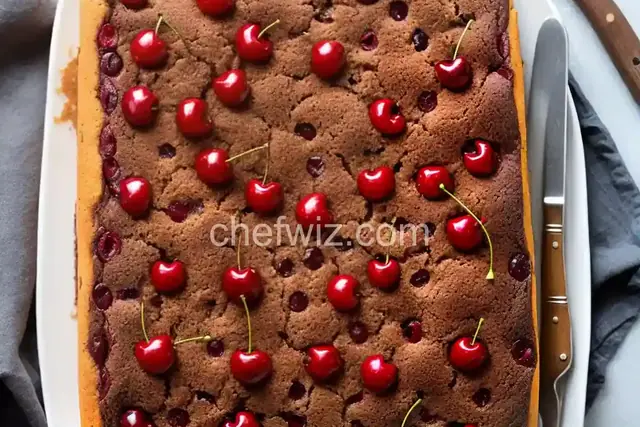 Cherry Poke Cake