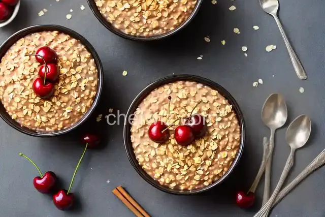 Cherry Vanilla Oatmeal