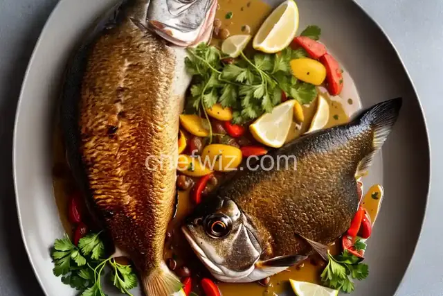 Chesapeake Bay Stuffed Rockfish