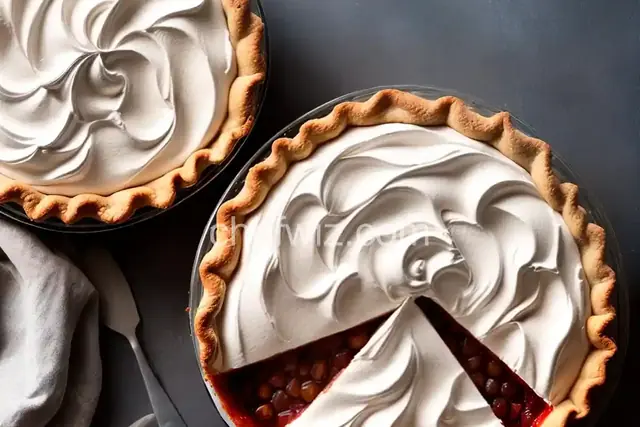 Chestnut Meringue Pie