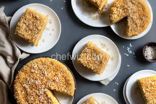 Chewy Coconut Bibingka (Filipino Rice Cake)