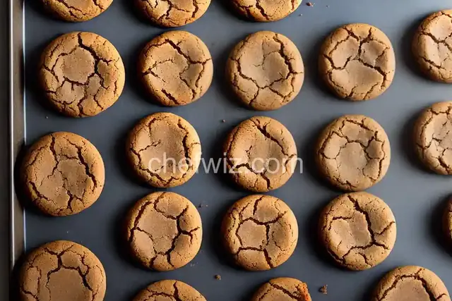 Chewy Ginger Molasses Cookies