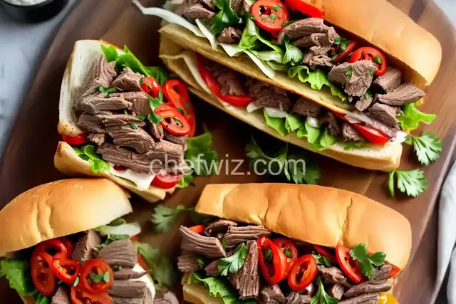 Chicago-Inspired Italian Beef Sandwich