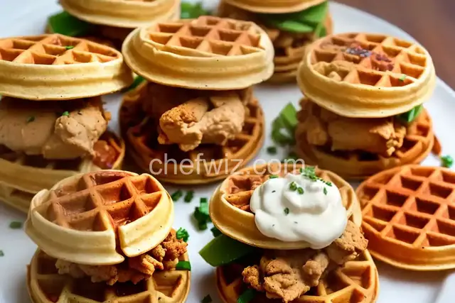 Chicken & Waffles Sliders