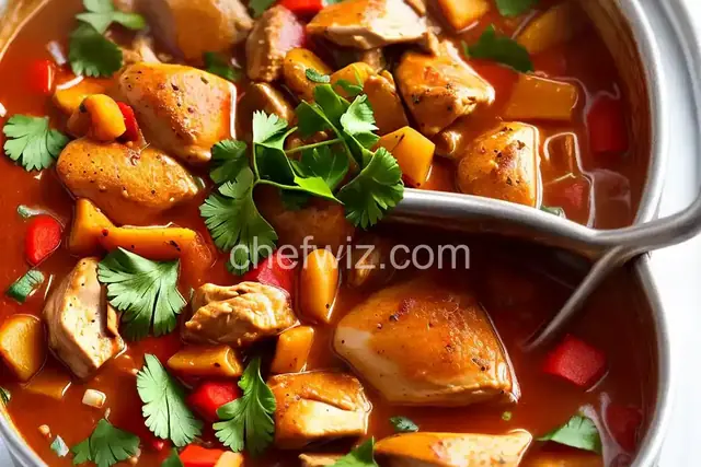 Chicken Afritada (Filipino Stew)