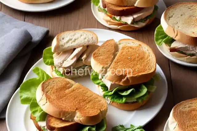 Chicken Aioli Sandwich