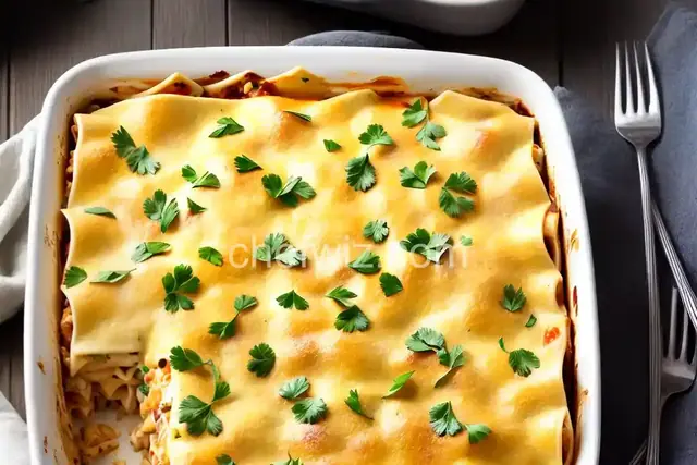 Chicken Alfredo Lasagna