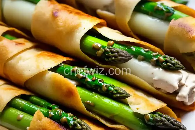 Chicken Asparagus Roll-Ups