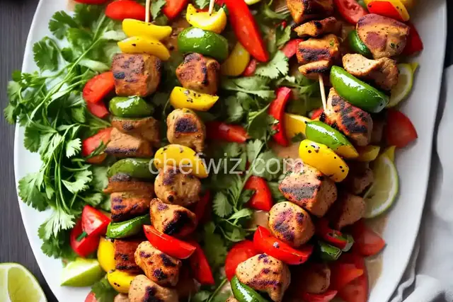 Chicken Boti Kebabs