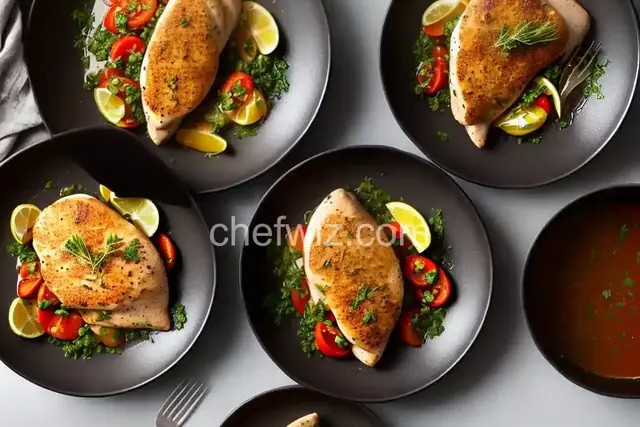 Chicken Breasts with Herb Basting Sauce