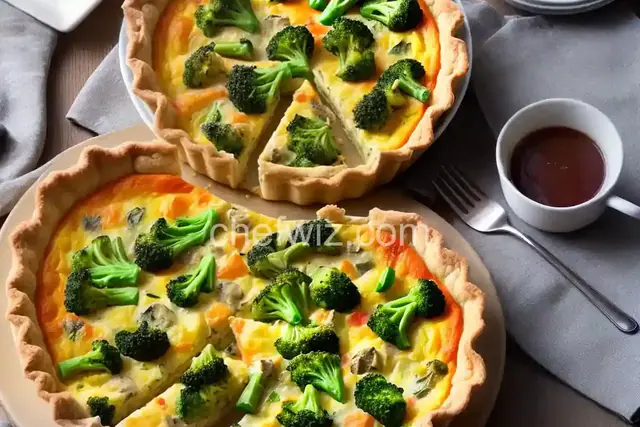 Chicken Broccoli Quiche