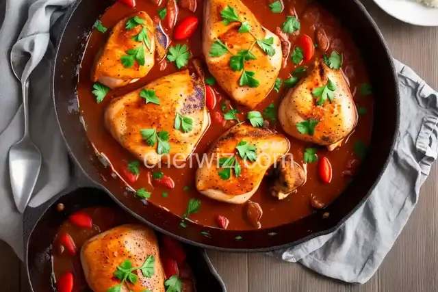Chicken Chasseur (Hunter-style Chicken)