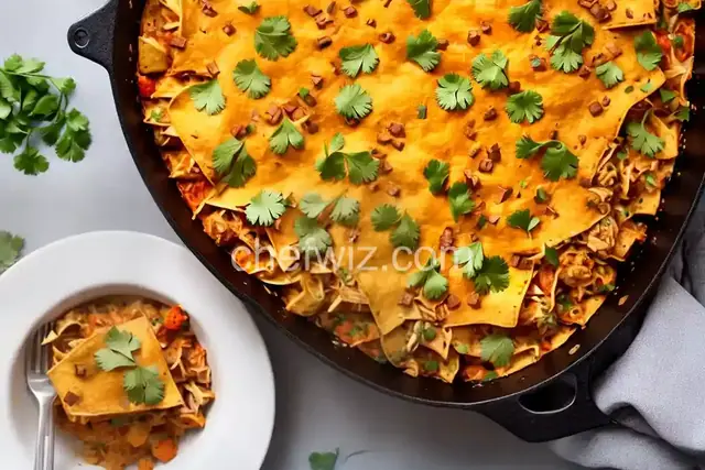 Chicken Chilaquiles Casserole