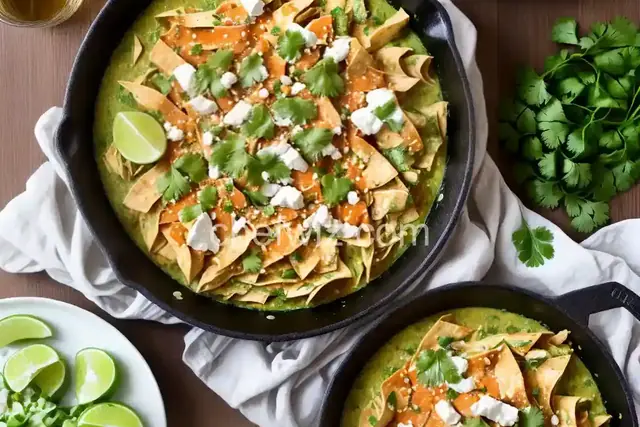 Chicken Chilaquiles Verdes