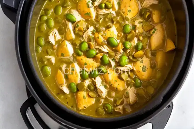 Chicken Chile Verde Pressure Cooker Recipe
