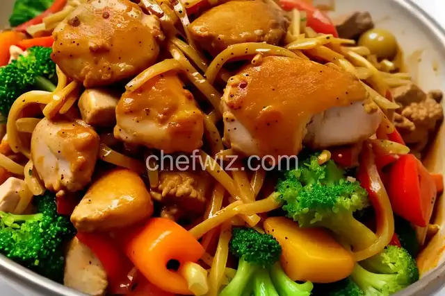 Chicken Chop Suey