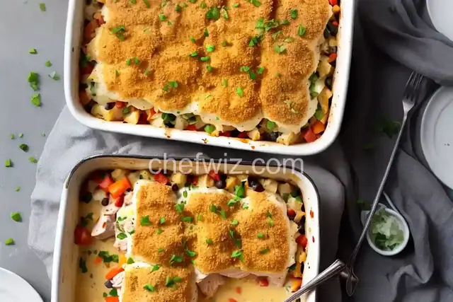 Chicken Cordon Bleu Casserole
