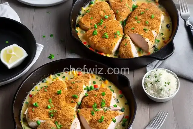 Chicken Cordon Bleu Skillet