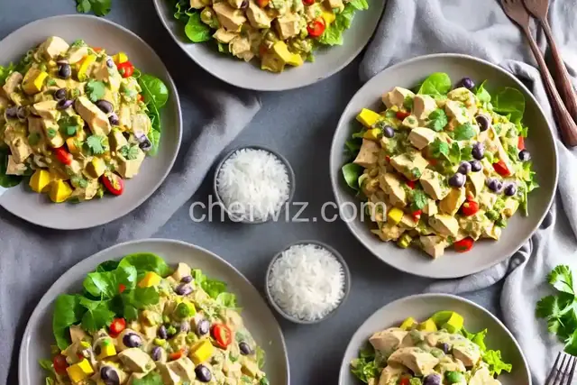 Chicken Curry Salad in a Hurry