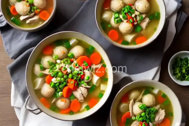 Chicken Dumpling Soup