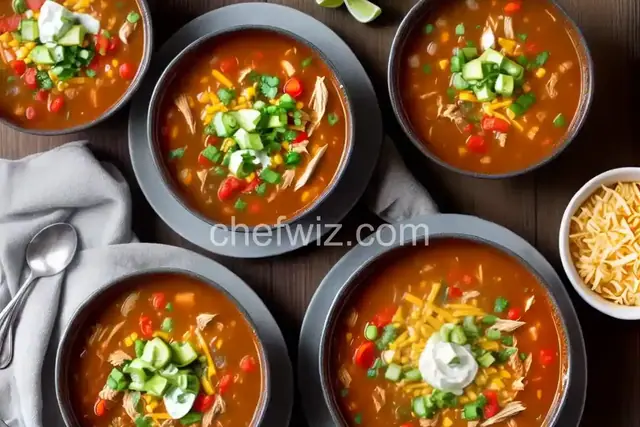 Chicken Enchilada Soup