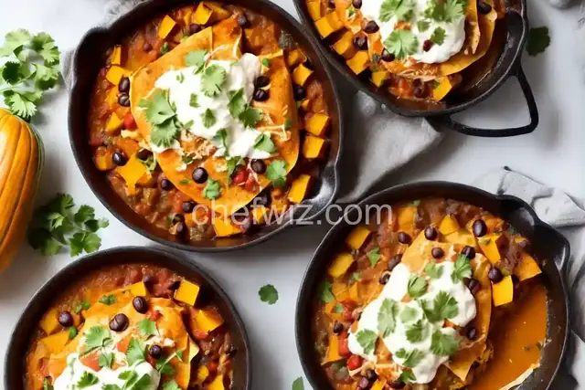 Chicken Enchilada-Stuffed Squash