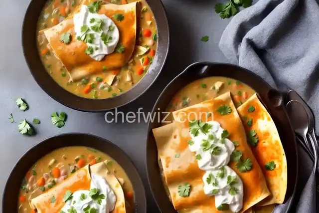 Chicken Enchiladas with Cream of Chicken Soup