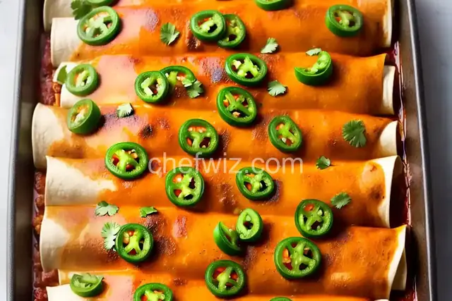 Chicken Enchiladas with Roasted Tomatillo Chile Salsa