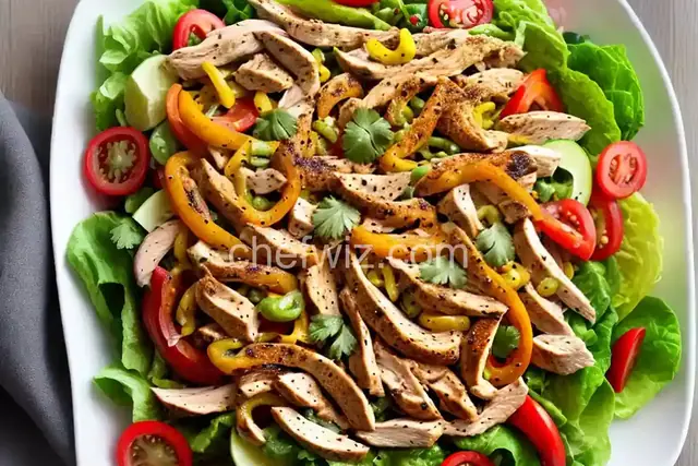 Chicken Fajita Salad