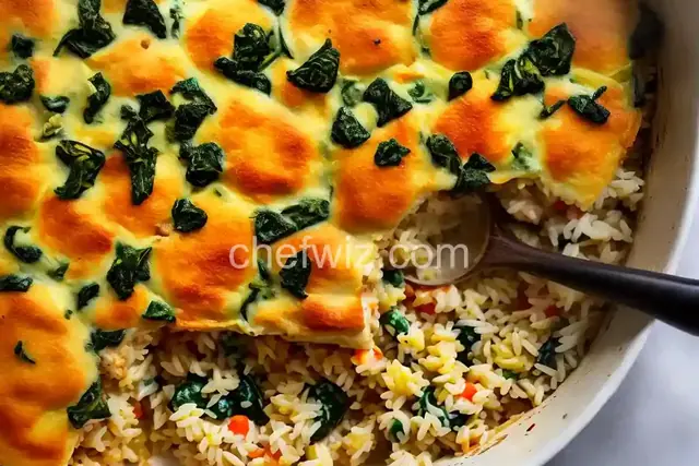 Chicken Florentine Rice Casserole