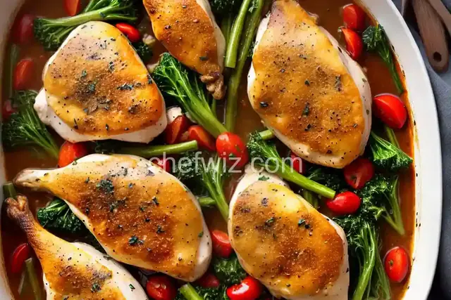 Chicken Florentine Style