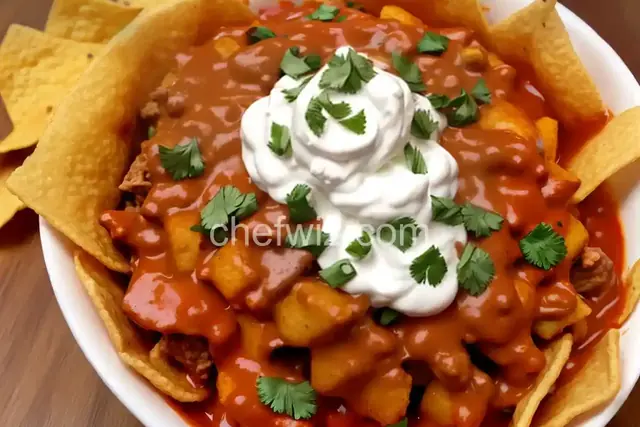Chicken Frito Pie