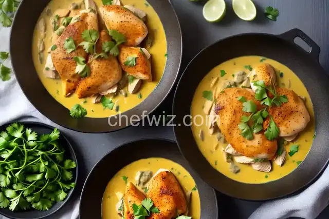 Chicken In Coconut Sauce