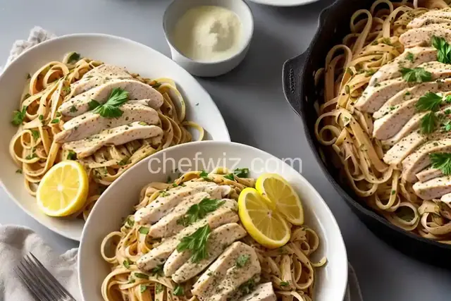 Chicken Lemon Linguine