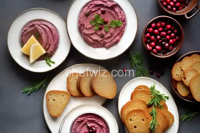 Chicken Liver Pâté With Bourbon and Cranberry Gelée Recipe