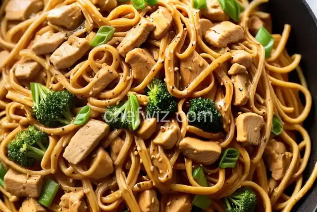 Chicken Lo Mein