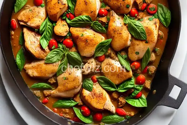 Chicken Marbella, Updated