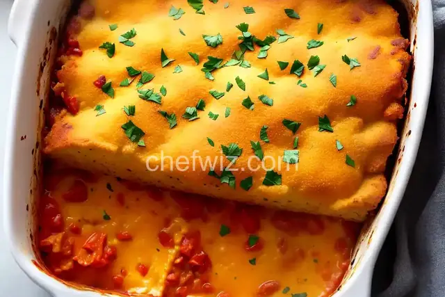 Chicken Nugget Parm Casserole