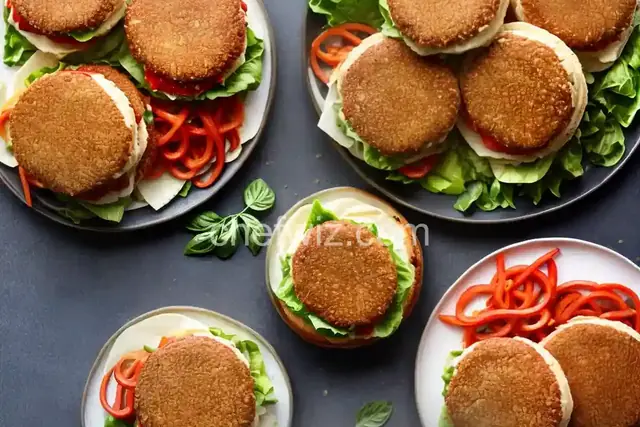 Chicken Parm Burgers