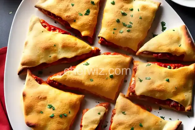 Chicken Parmesan Calzones