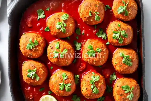 Chicken Parmesan Meatballs