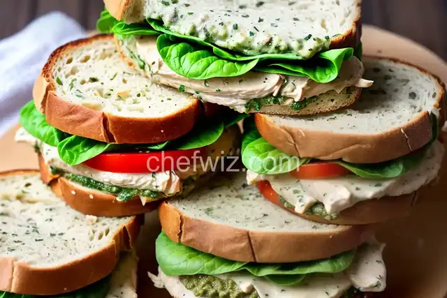 Chicken Pesto Sandwich