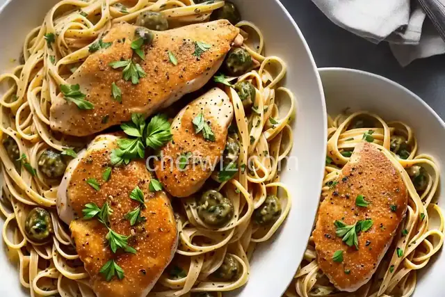 Chicken Piccata Pasta