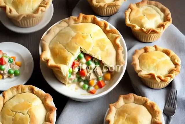 Chicken Pot Pie Cups