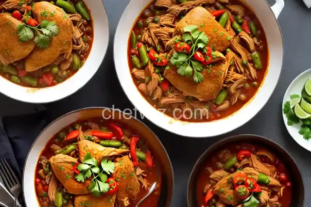 Chicken Ropa Vieja
