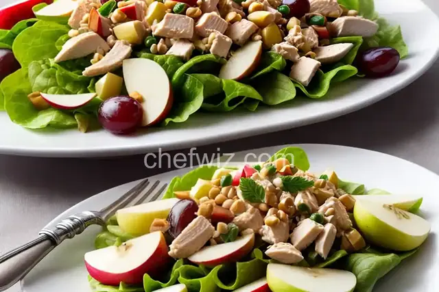 Chicken Salad with Grapes and Apples