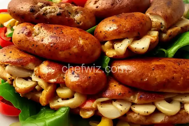 Chicken Sausage, Pepper and Onion Subs