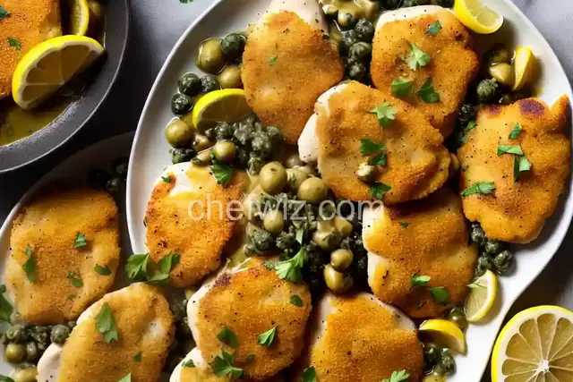 Chicken Scaloppini with Lemon-Caper Sauce